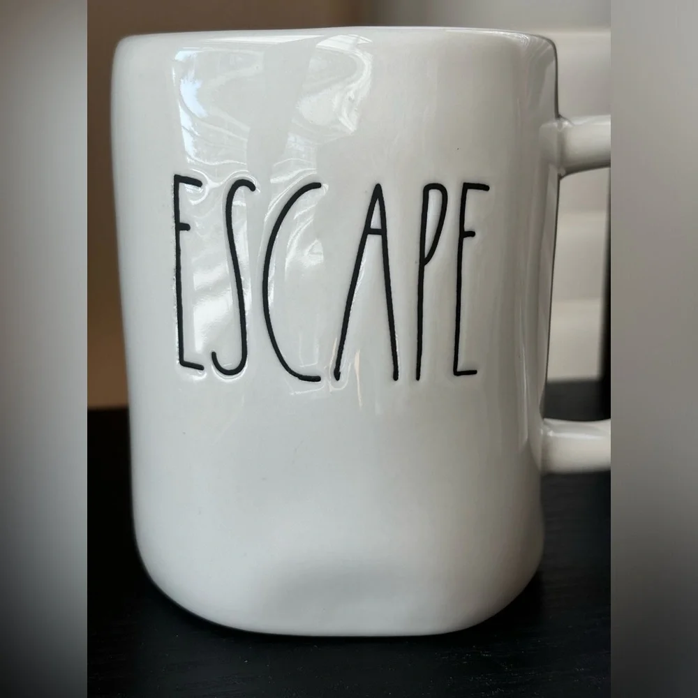 Rae Dunn ESCAPE Coffee Mug‎ EUC